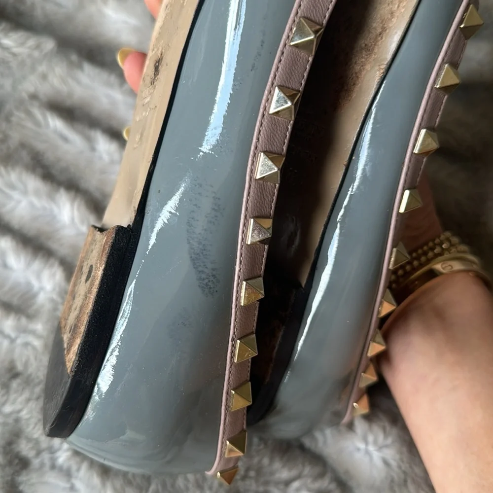 Valentino Rockstud Flats - Picture 6 of 9